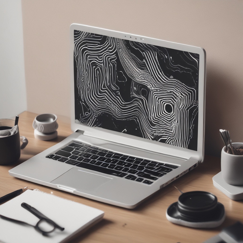 Netro Creative project with laptop